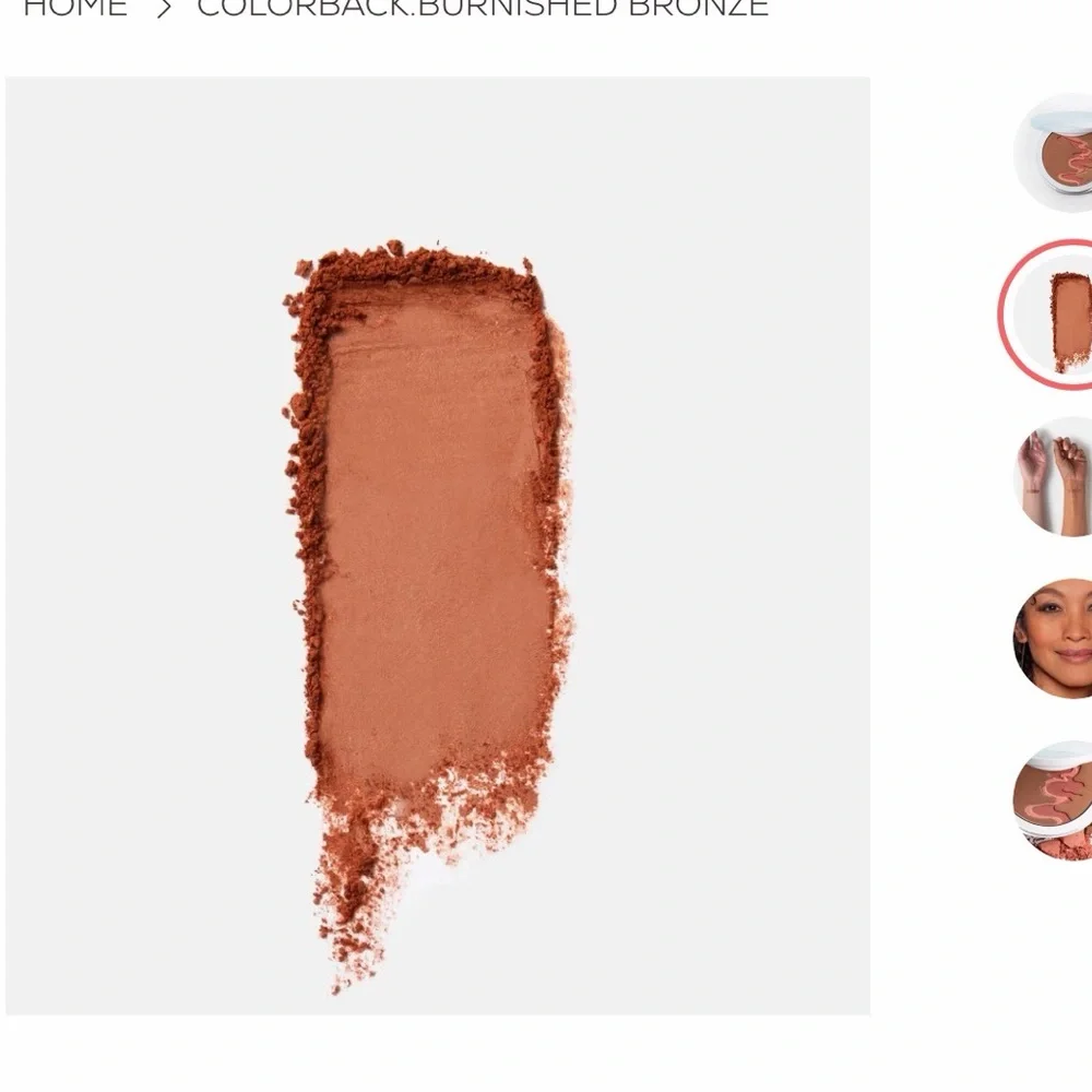 FLYTE.70 ColorBack Burnished Bronze Pressed Bronzer | NEW! | MSRP: $48.00